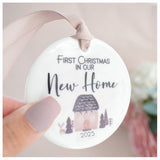 Our First Christmas In Our New Home 2025. Cute Hanging Decoration