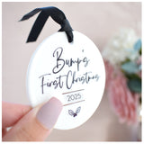 Bump's First Christmas 2025 Hanging Tree Ornament