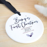 Bump's First Christmas 2025 Hanging Tree Ornament