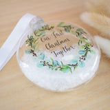 Our First Christmas Together 2025 Bauble.