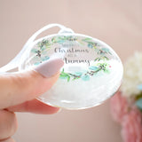 First Christmas As A Mummy 2025 Bauble.