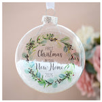 First Christmas In Our New Home 2025 Bauble