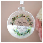 First Christmas In Our New Home 2025 Bauble