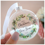 First Christmas In Our New Home 2025 Bauble