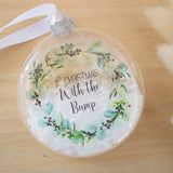 First Christmas With The Bump 2025 Bauble