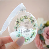 Baby's First Christmas 2025 Bauble
