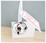 Christmas 'Believe' Bell, Silver or Red Polar Express Jingle bell