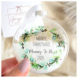 Mummy To-Be 2025 Bauble.