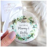 Baby's First Christmas 2025 Bauble