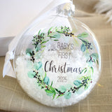 Baby's First Christmas 2025 Bauble