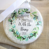 First Christmas With The Bump 2025 Bauble