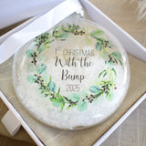 First Christmas With The Bump 2025 Bauble