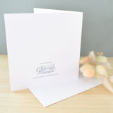 New Job Congratulations Greeting Card. Rainbow & Pampas Floral