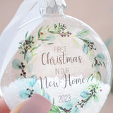 First Christmas In Our New Home 2023 Bauble