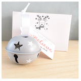 Gift Boxed Christmas 'Believe' Bell Polar Express Bauble