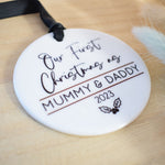 Our First Christmas As Mummy & Daddy 2023 Hanging Tree Ornament