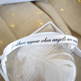 Personalised, Gift Boxed Name Feather Bauble