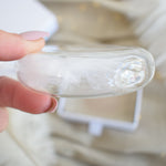 Personalised White Feather Glass Round Bauble Gift Boxed