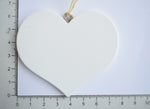 Friends Become Our Chosen Family Wooden Hanging Heart Decoration