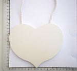 I Love You Mum Hanging Wooden Heart Plaque