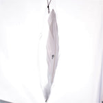 Personalised White Feather Teardrop Keepsake